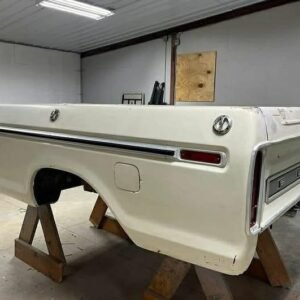 1973–1979 Ford F-Series Short Bed - Rust-Free OEM Dual Fuel Door Assembly