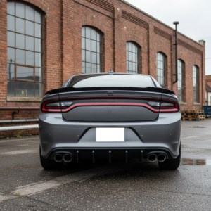 2015-2023 Dodge Charger Diffuser with Flowmaster Quad Tips