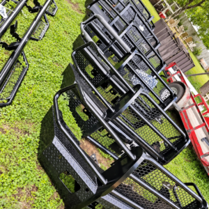 Truck Grille Guards and Front Bumpers — Assorted Black Styles