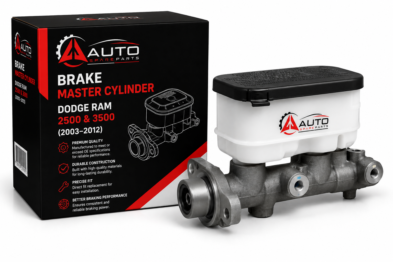 Brake Master Cylinder — Dodge Ram 2500 & 3500 (2003–2012)
