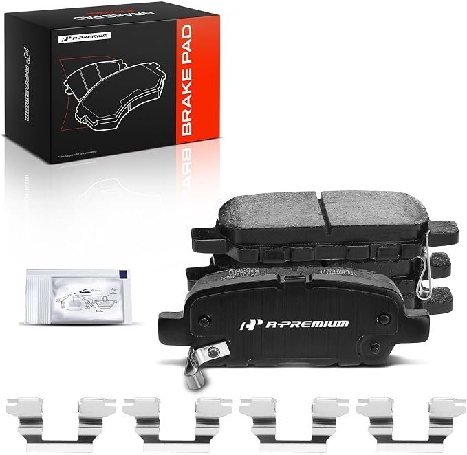 Rear Brake Pads & Rotors Kit — Dodge Ram 1500 (2002–2010)