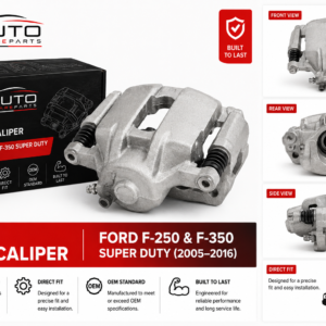 Front Brake Caliper — Ford F-250 & F-350 Super Duty (2005–2016)