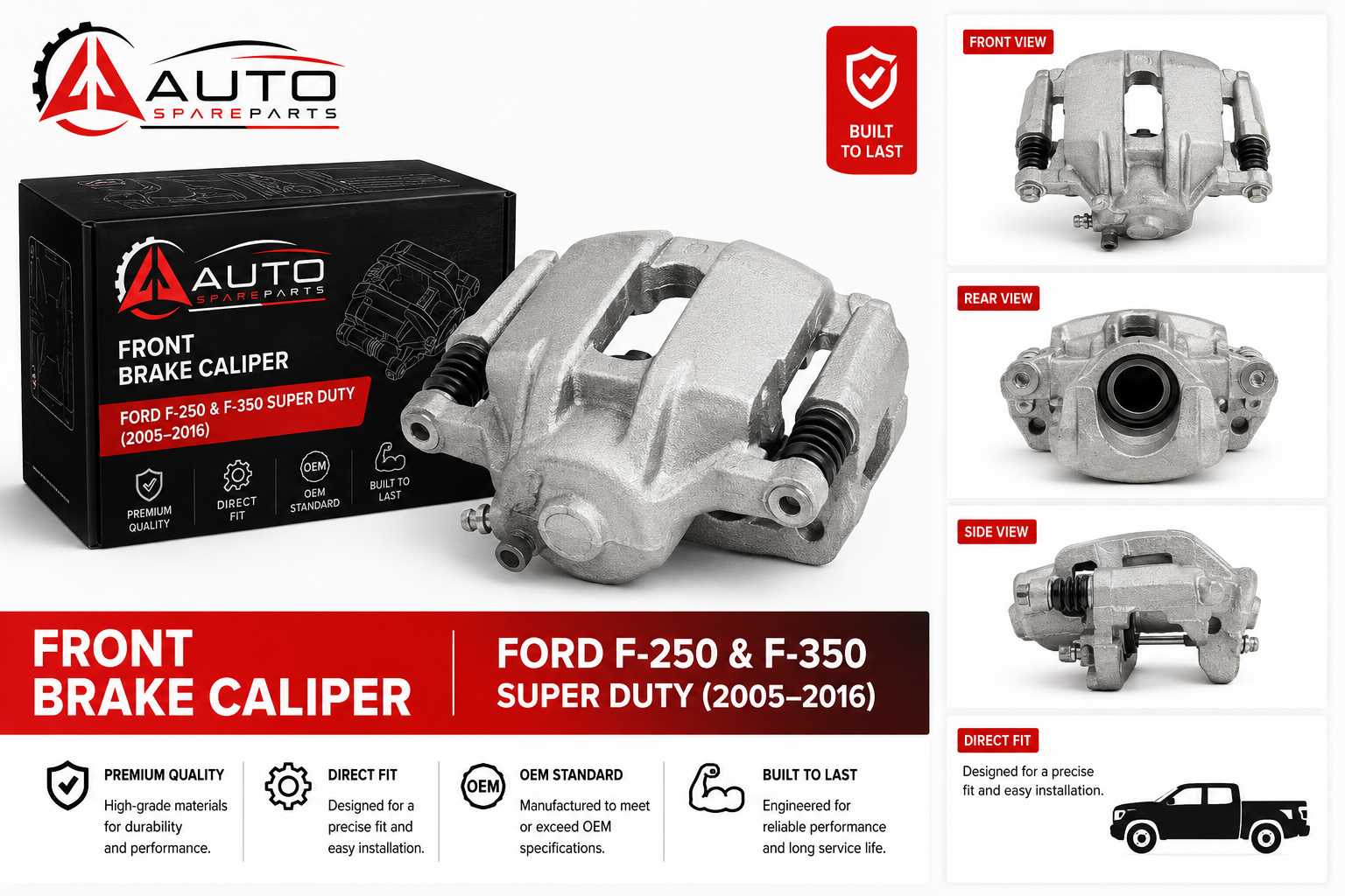 brake caliper Ford F-250 F-350 Super Duty Canada