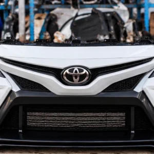 2018–2024 Toyota Camry Sport-Style Front Bumper — White and Black