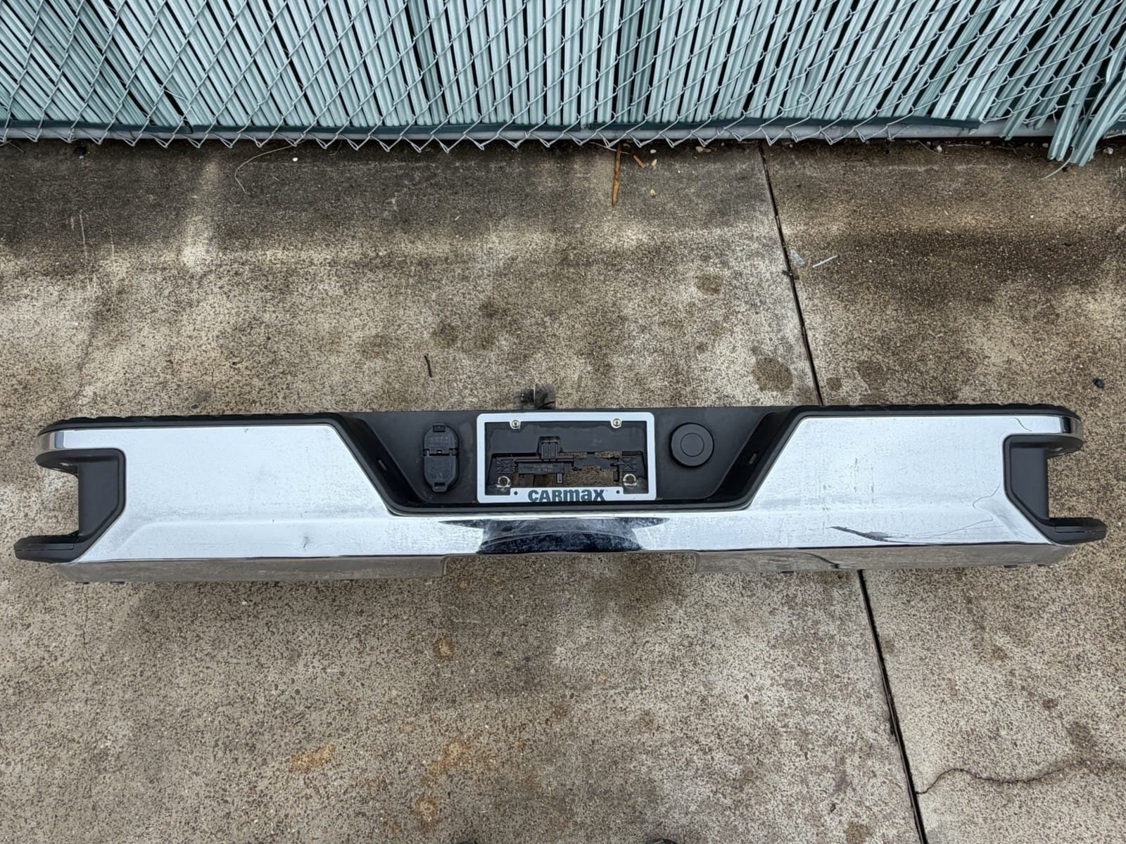 2020–2025 Chevrolet Silverado 2500HD/3500HD OEM Chrome Rear Replacement Bumper – No Sensors