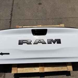 2019–2026 Ram 1500 Replacement Tailgate – Bright White, Automatic Handle