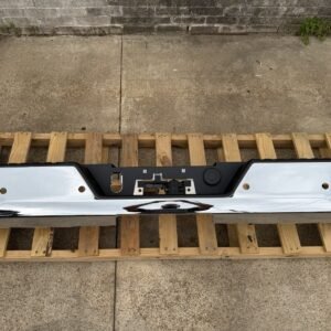 2020–2026 GMC Sierra / Chevy Silverado 2500HD/3500HD OEM Chrome Rear Replacement Bumper – Sensor Holes
